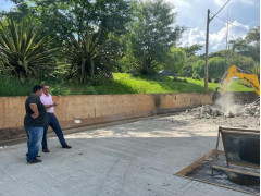 Segurança no trânsito: trecho de pavimento de concreto na avenida Limeira será refeito após teste de resistência